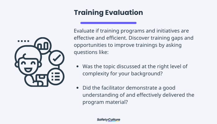 Training Evaluation: Benefits & Process | SafetyCulture