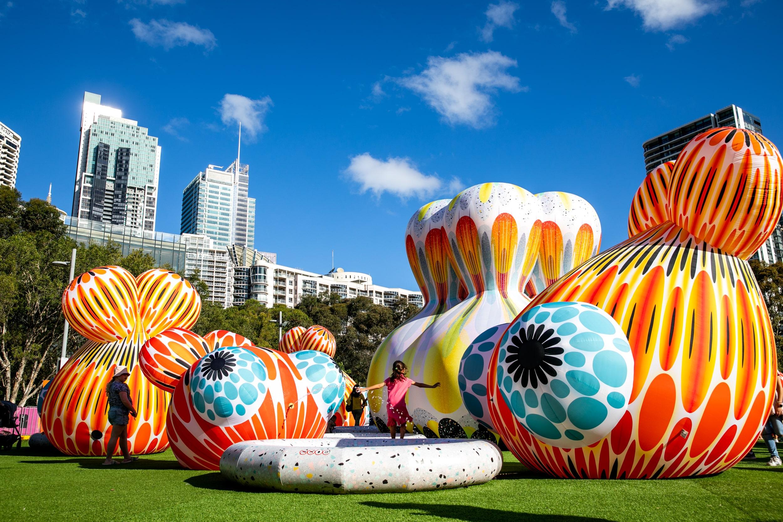 Image: Cupid Koi Garden, Sydney Festival 2023. Photographer: Yaya Stempler.