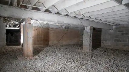a crawl space of a building being prepared for inspection using a crawl inspection checklist|Crawl Space Inspection Checklist|Crawl Space Inspection Checklist Sample Report