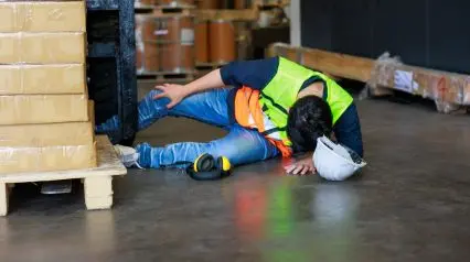 injured employee in a warehouse facility|Health and Safety Audit Checklist