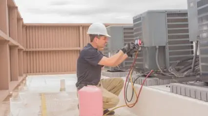 hvac technician installs an outdoor hvac unit|HVAC Installation Report|HVAC Installation Checklist