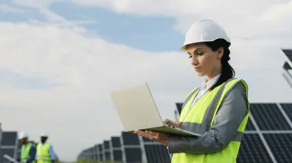 energy auditor inspecting worksite using an iso 50001 checklist|ISO 50001 Checklist Sample|ISO 50001 Checklist
