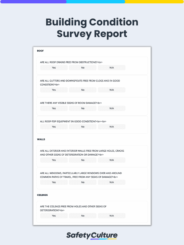 Building Condition Survey Report