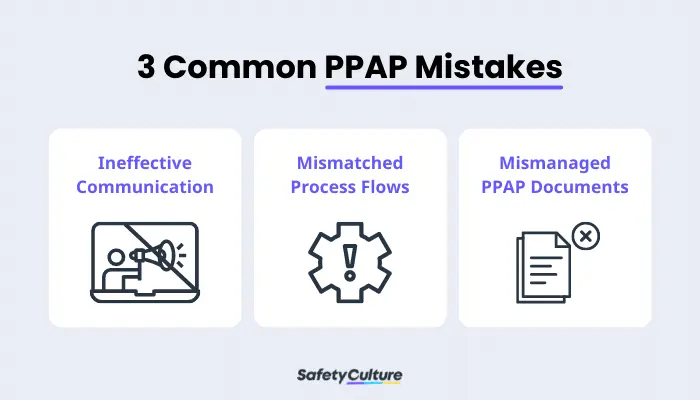 3 Common PPAP Mistakes
