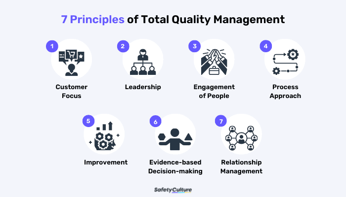 7 Principles of Total Quality Management (TQM)