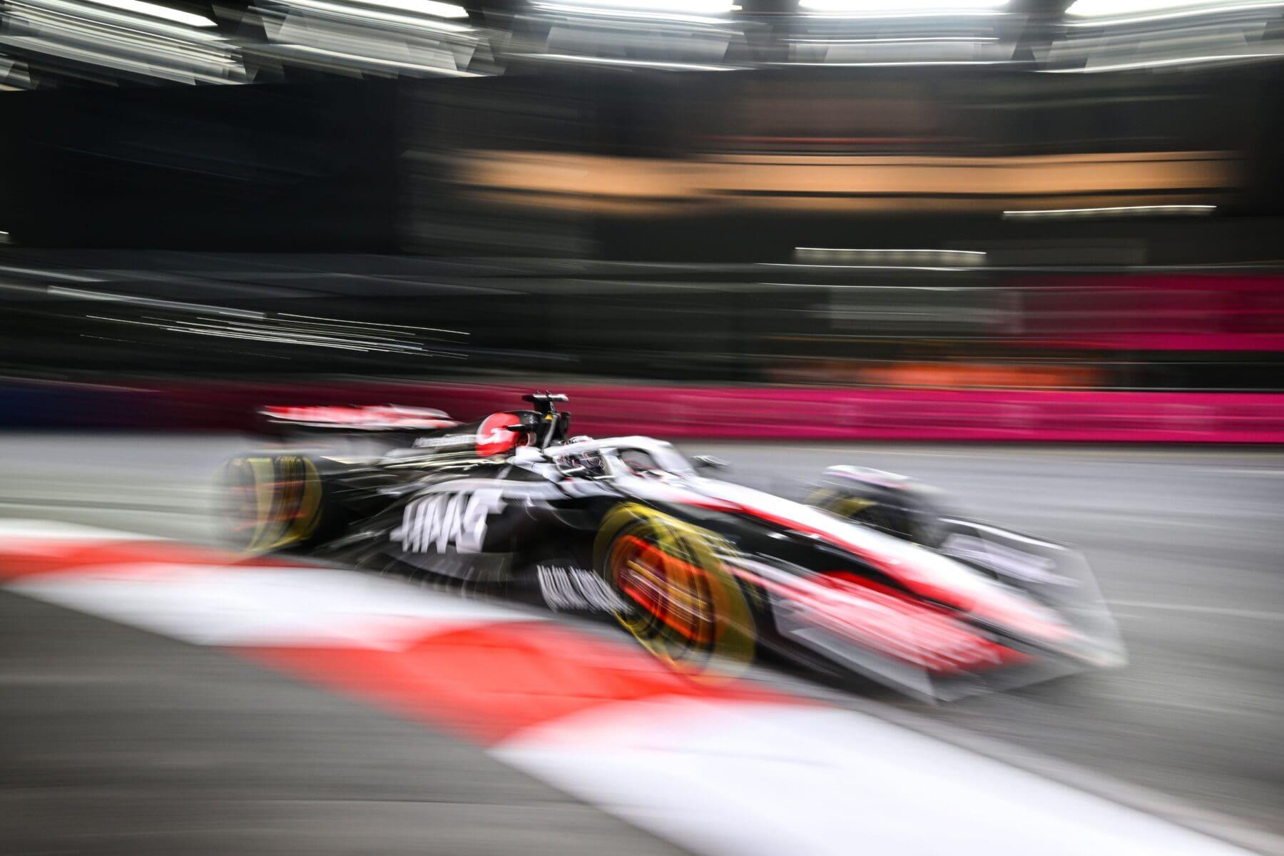 Haas at speed