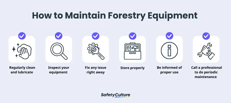 How to Maintain Forestry Equipment