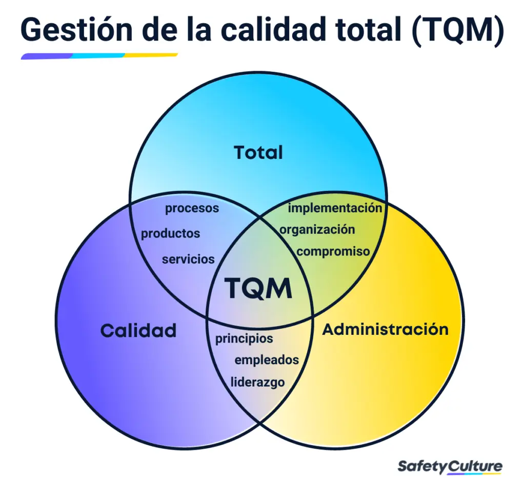 gestión de la calidad total diagrama tqm