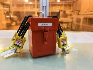 lockout tagout lock out box