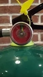 Manómetro para extintores