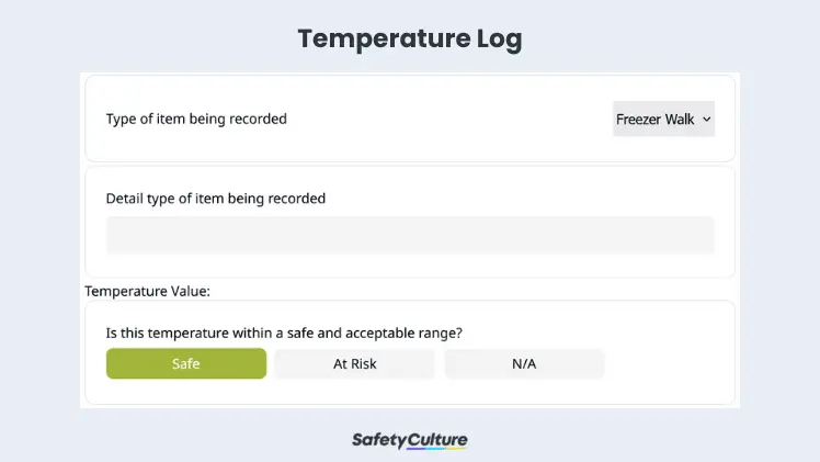 temperature log