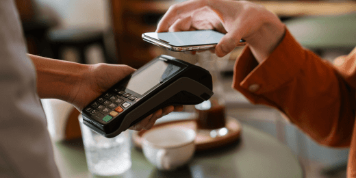 A shopkeeper reaping the benefits of retail innovation