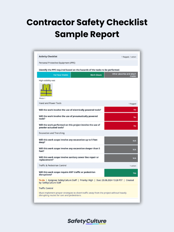 Contractor-Safety-Checklist-Sample-Report