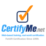 CertifyMe.net Forklift Training App
