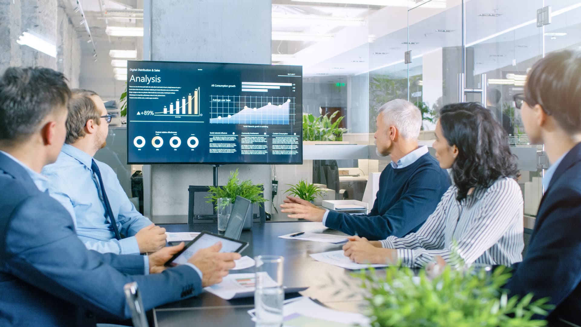 A board meeting for ensuring the organization's compliance documentation