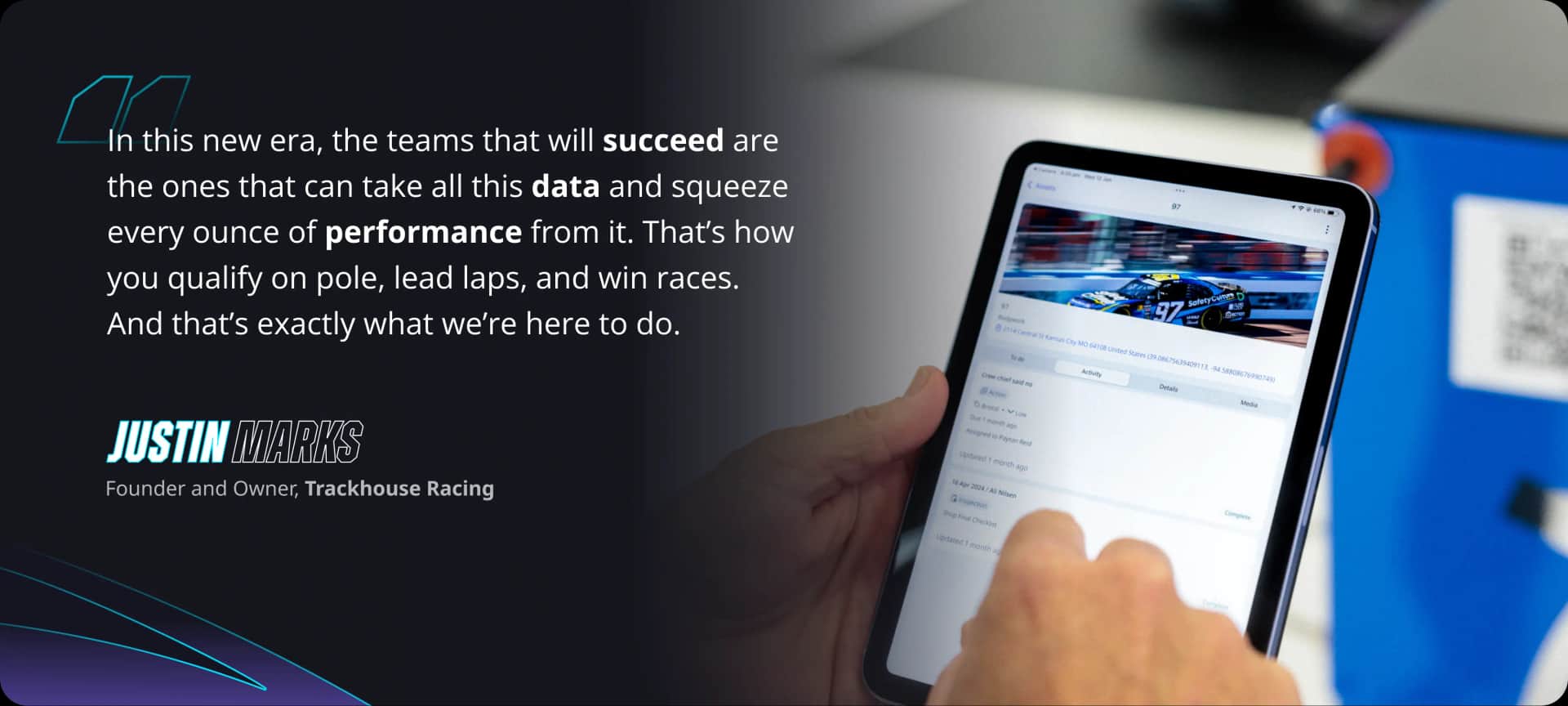 Trackhouse Founder Justin Marks