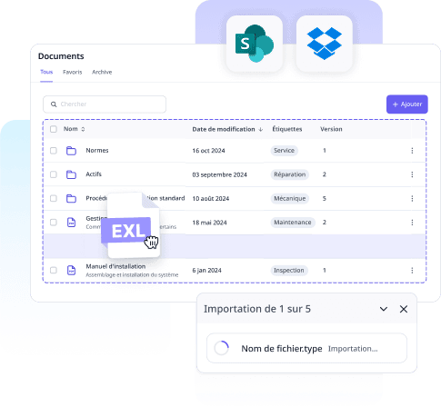Gestion simplifiée des documents