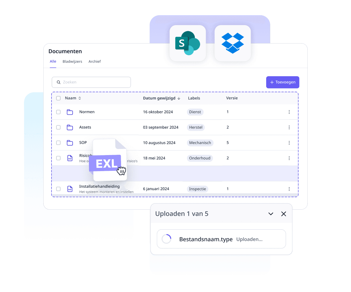 vereenvoudigd documentbeheer