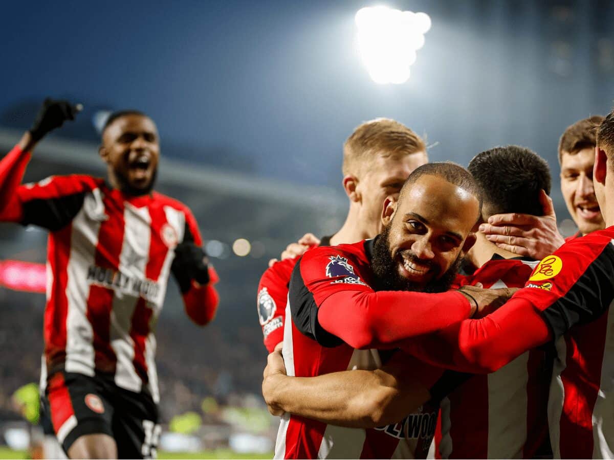 Brentford team training