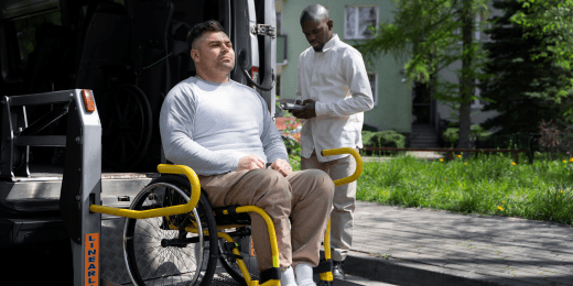 Staff evaluating disability and disaster risk preparedness