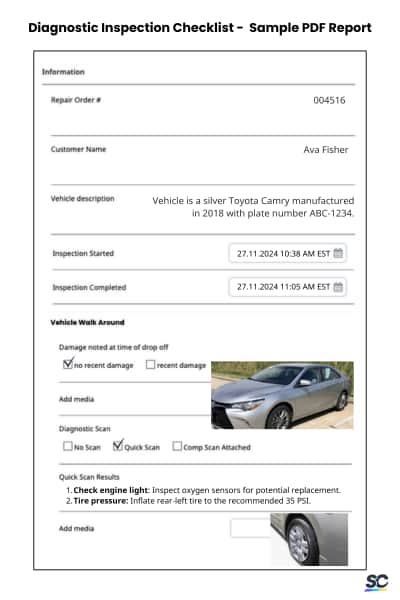 Diagnostic-Inspection-Checklist-Sample-PDF-Report