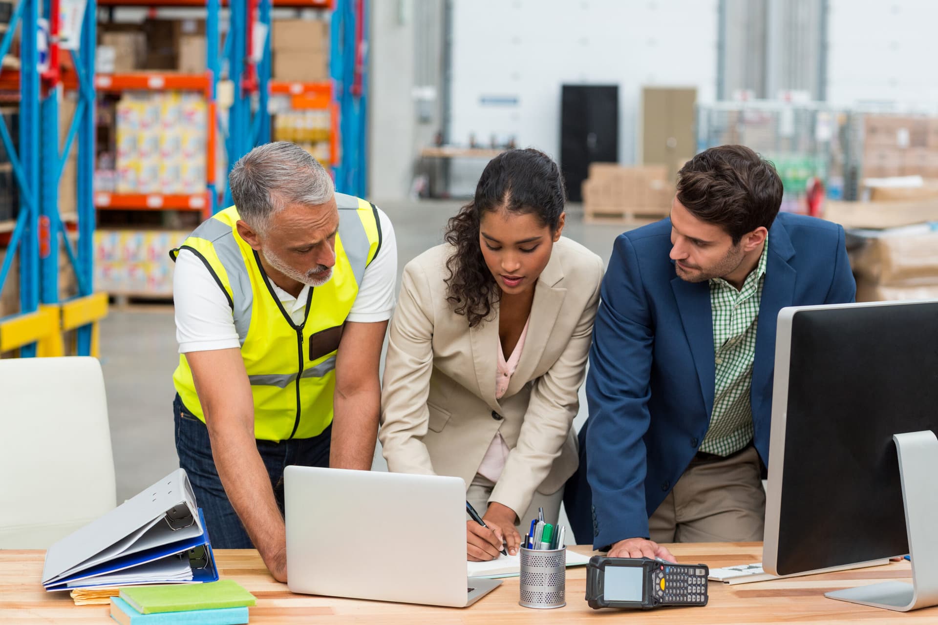 An organization doing a vendor vetting using a third part risk management software