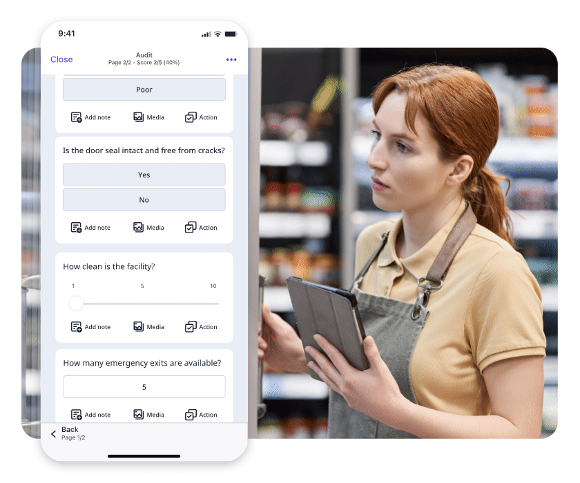 Inspection and Reports - Hero Image GIF in White