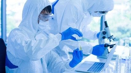 scientists follow biosafety guidelines
