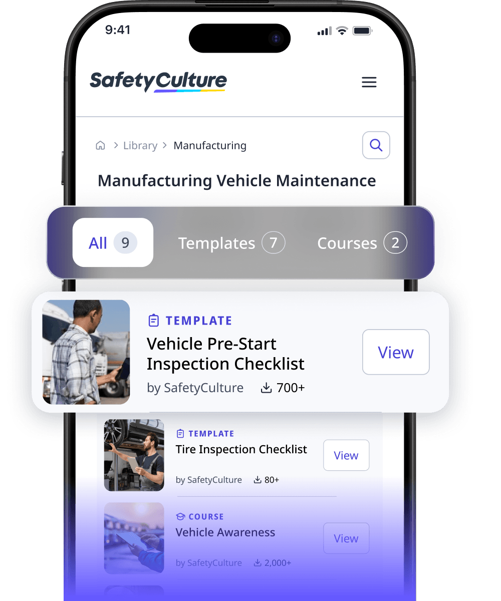 Manufacturing Vehicle Maintenance collection image