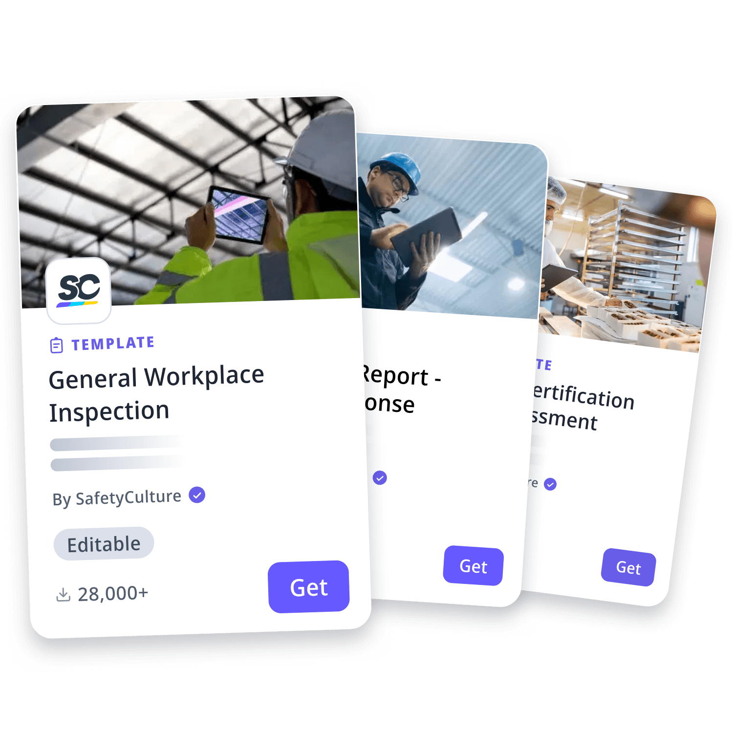 Content library templates