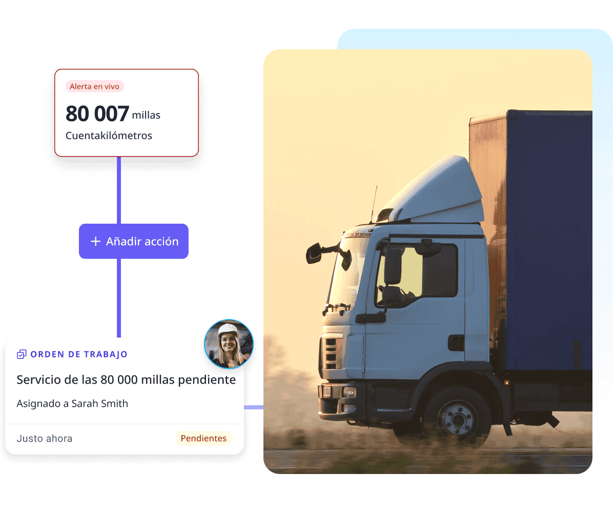 activo de flota de camiones