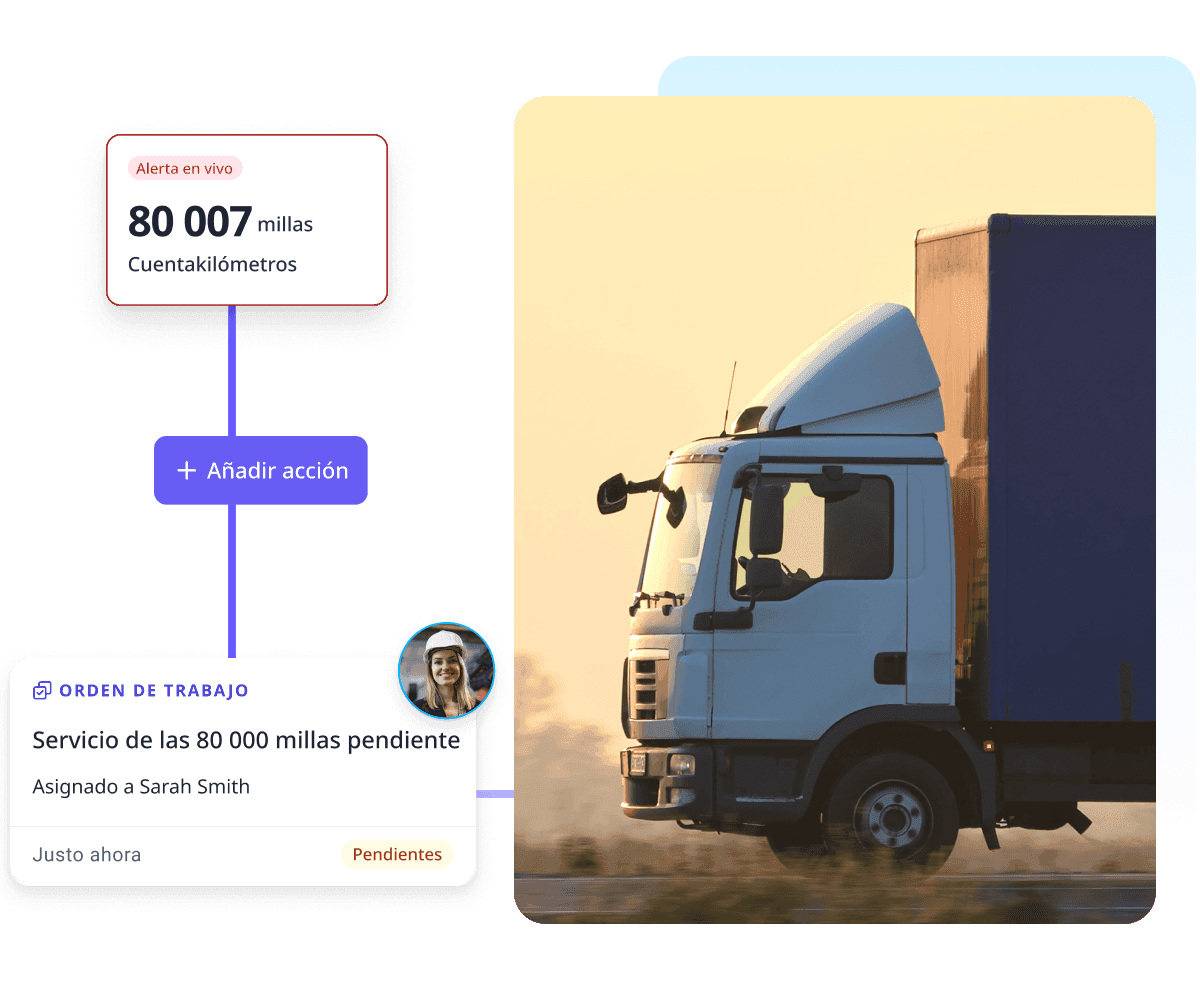 activo de flota de camiones