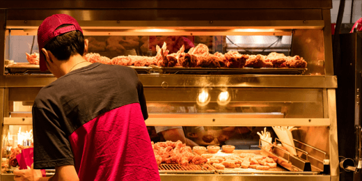 working alone in fast food