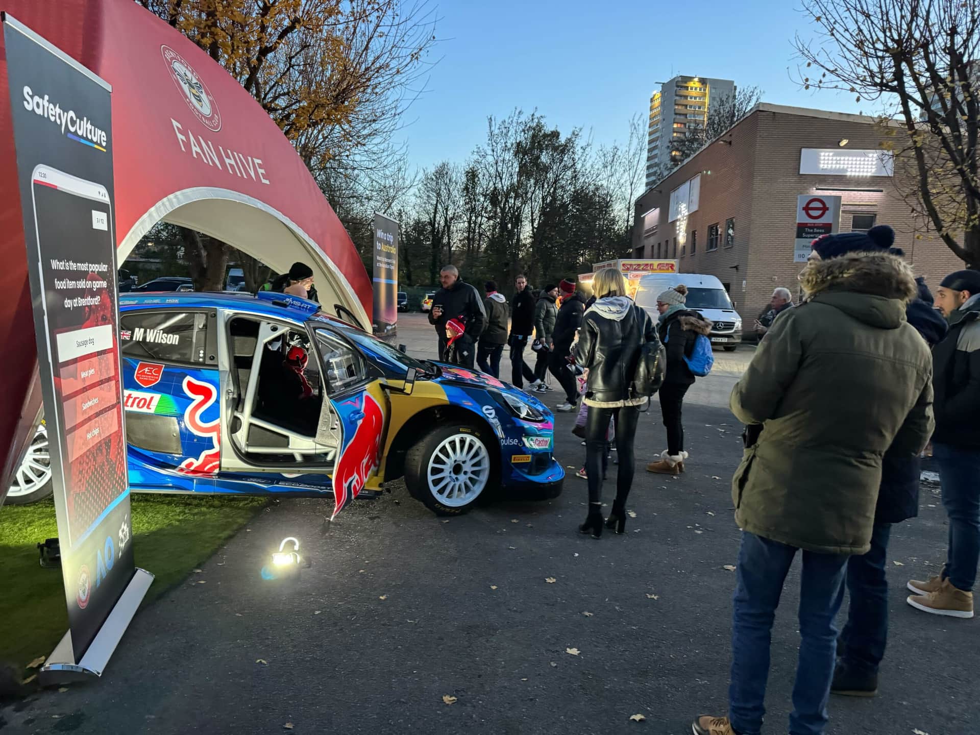 M-Sport at Brentford FC Fan Hive