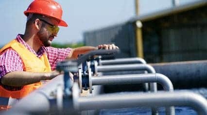 sewage treatment plant