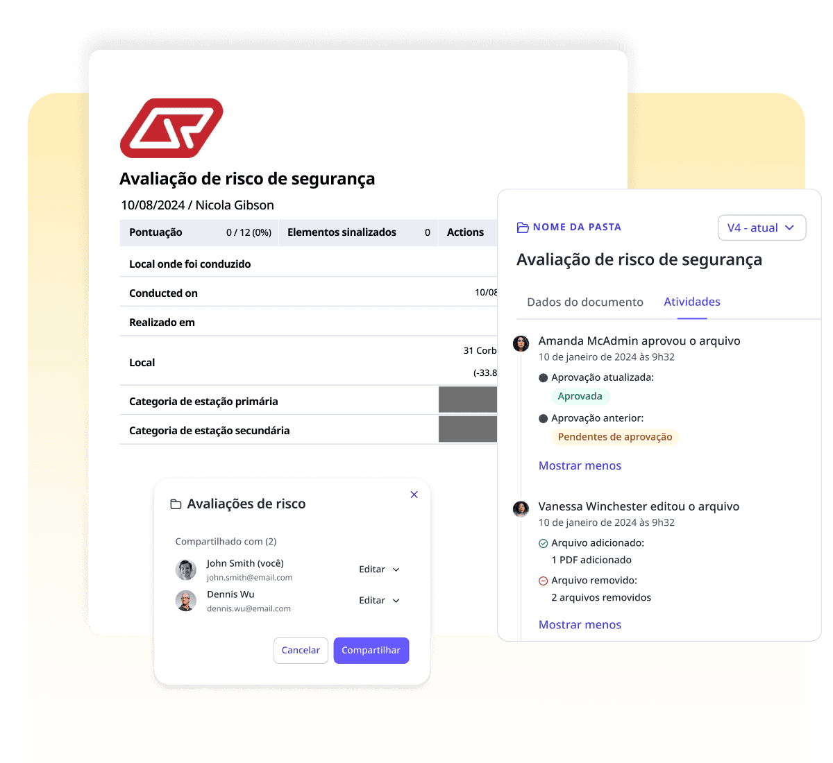 controle de documentos