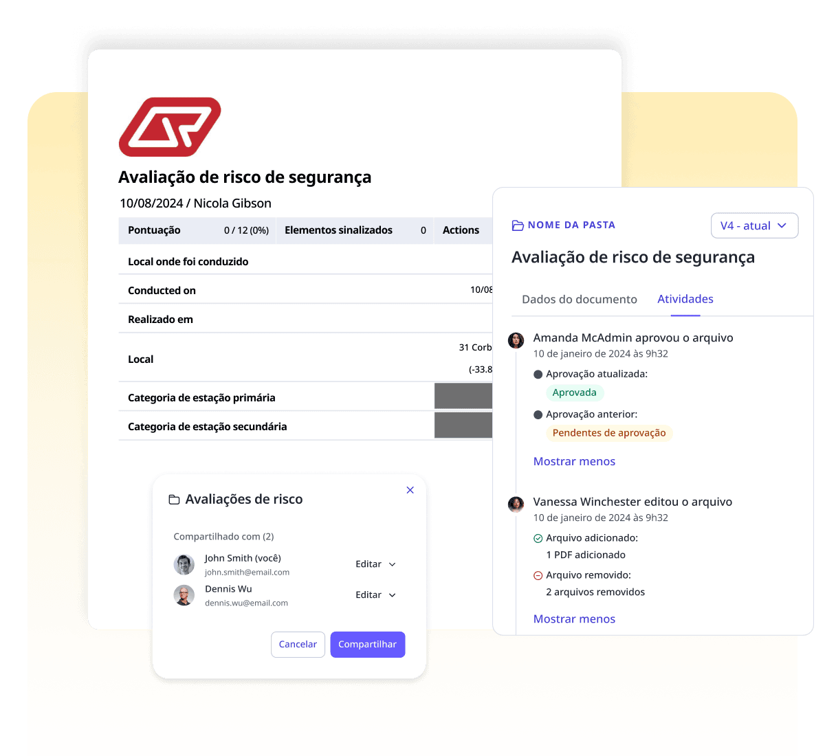 controle de documentos