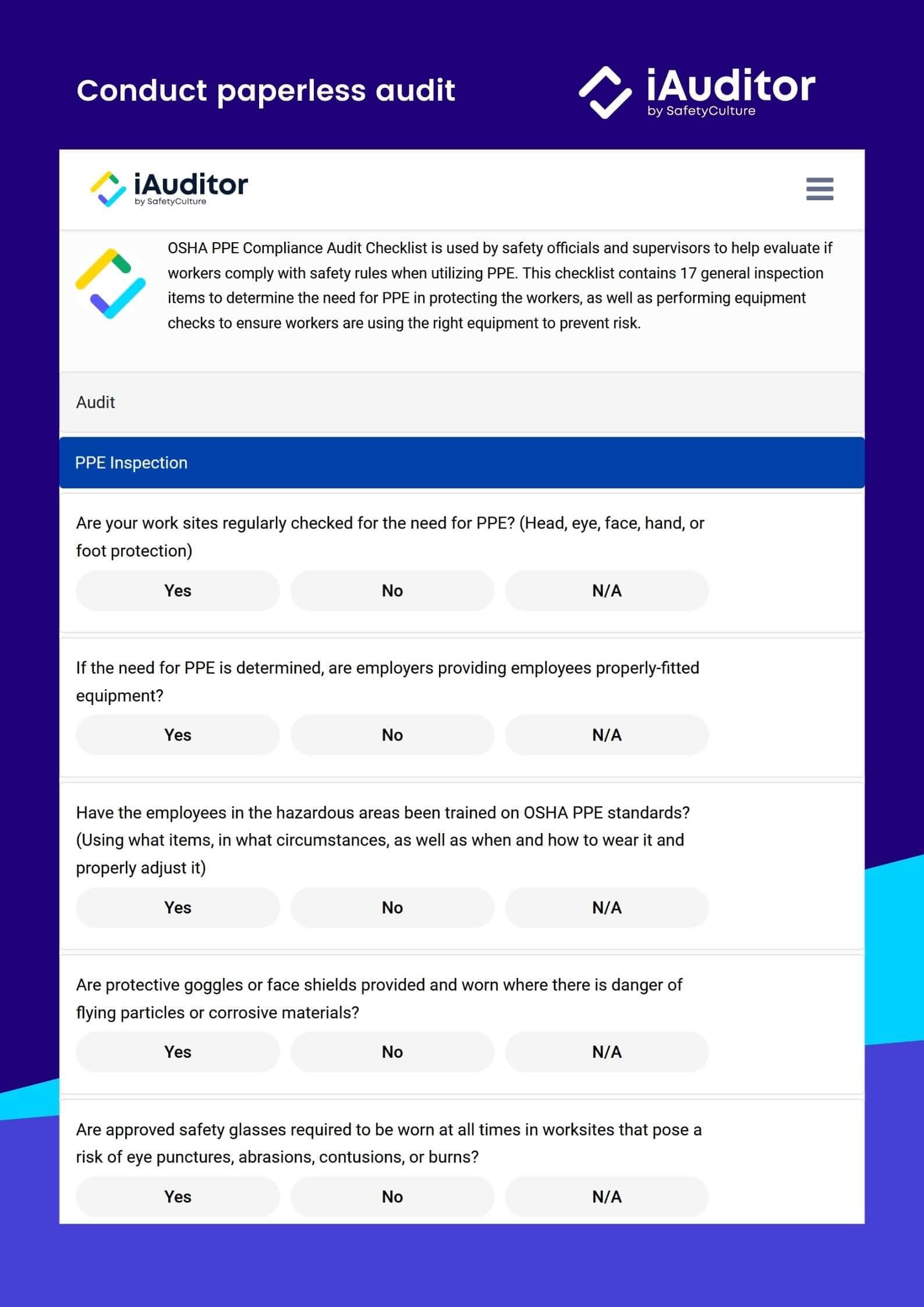 liste de contrôle de l