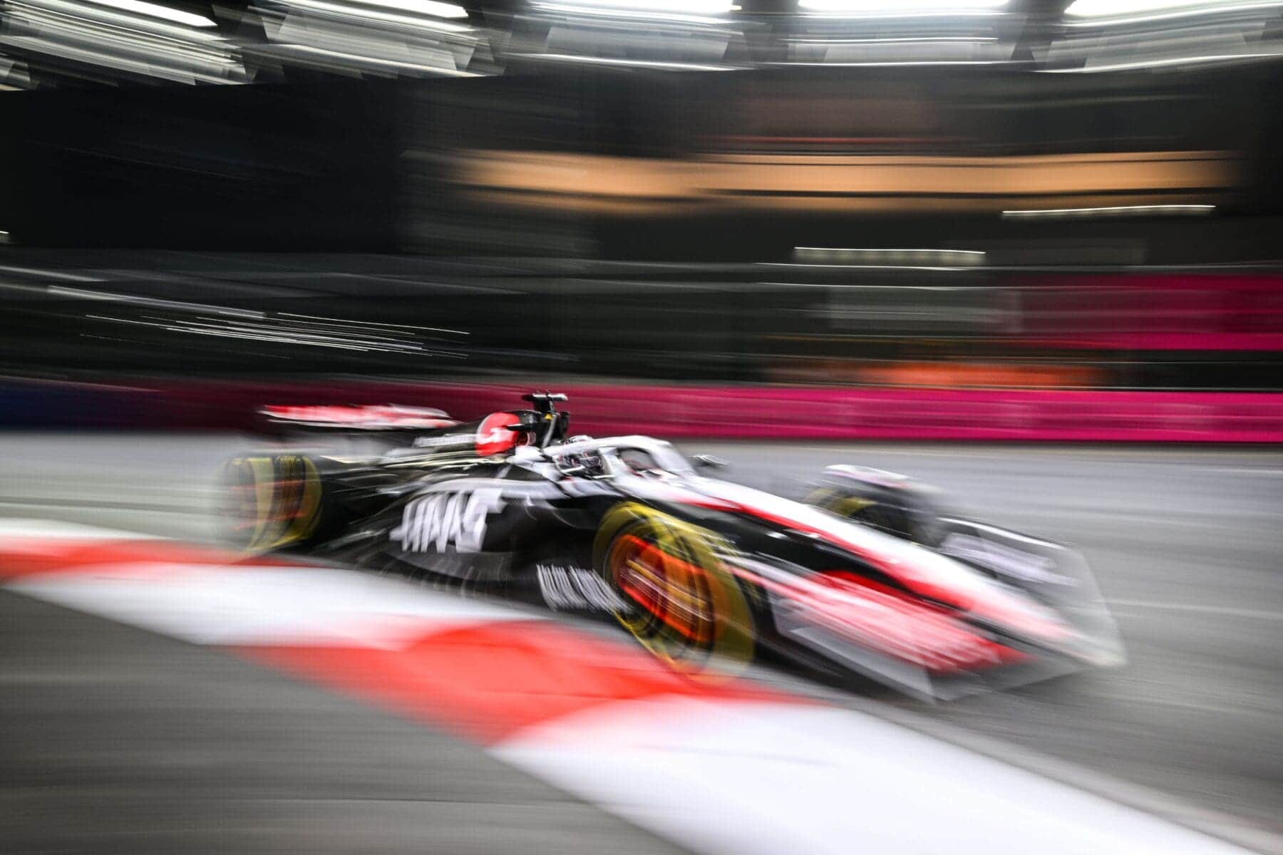 Haas at speed