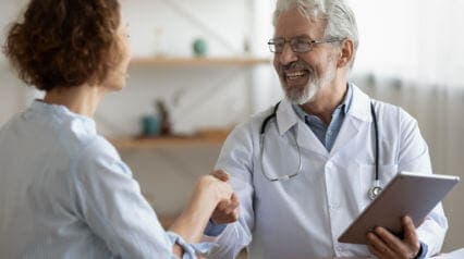 Patient and doctor