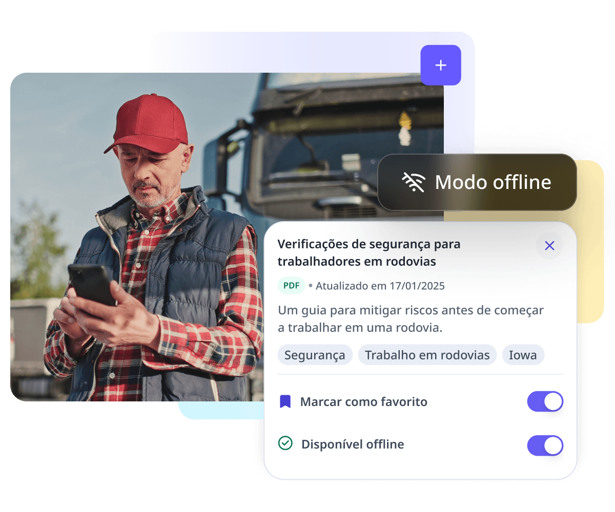 treinando motorista de frota