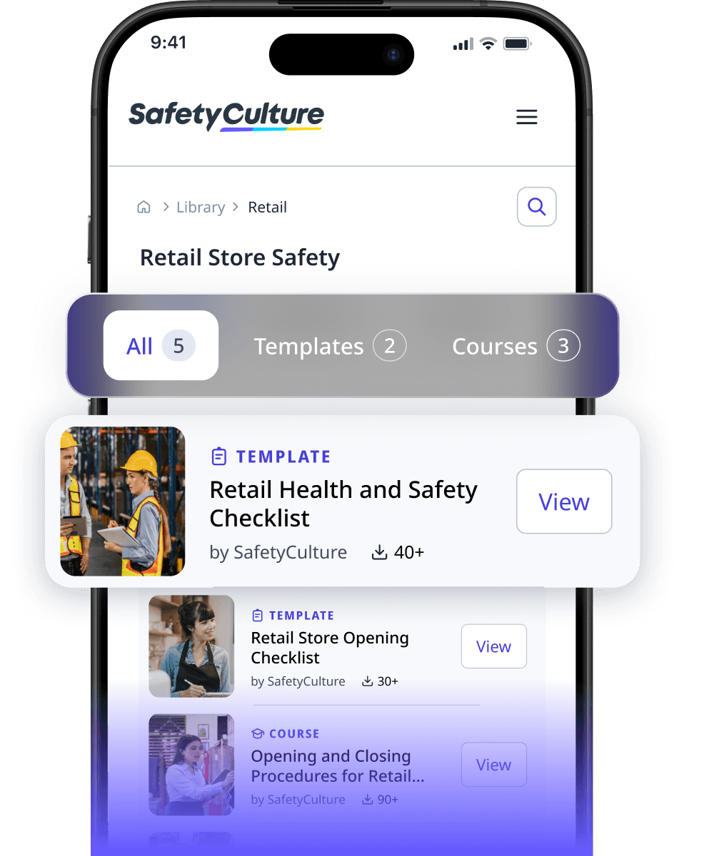 Retail Health and Safety collection image