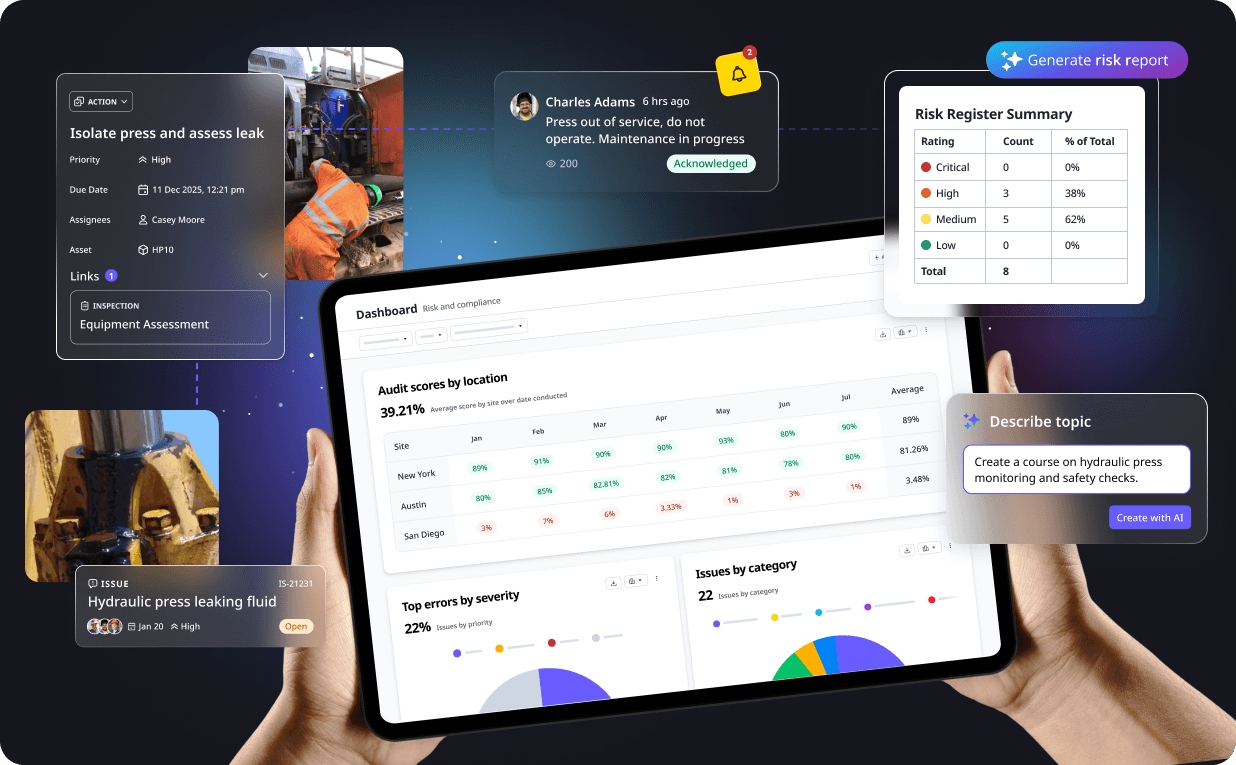 grc risk management and compliance hero image