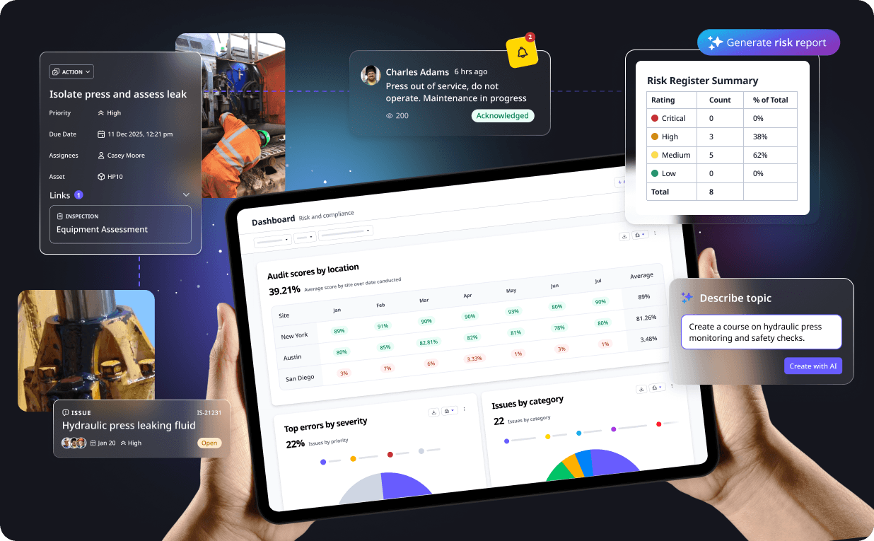 grc risk management and compliance hero image