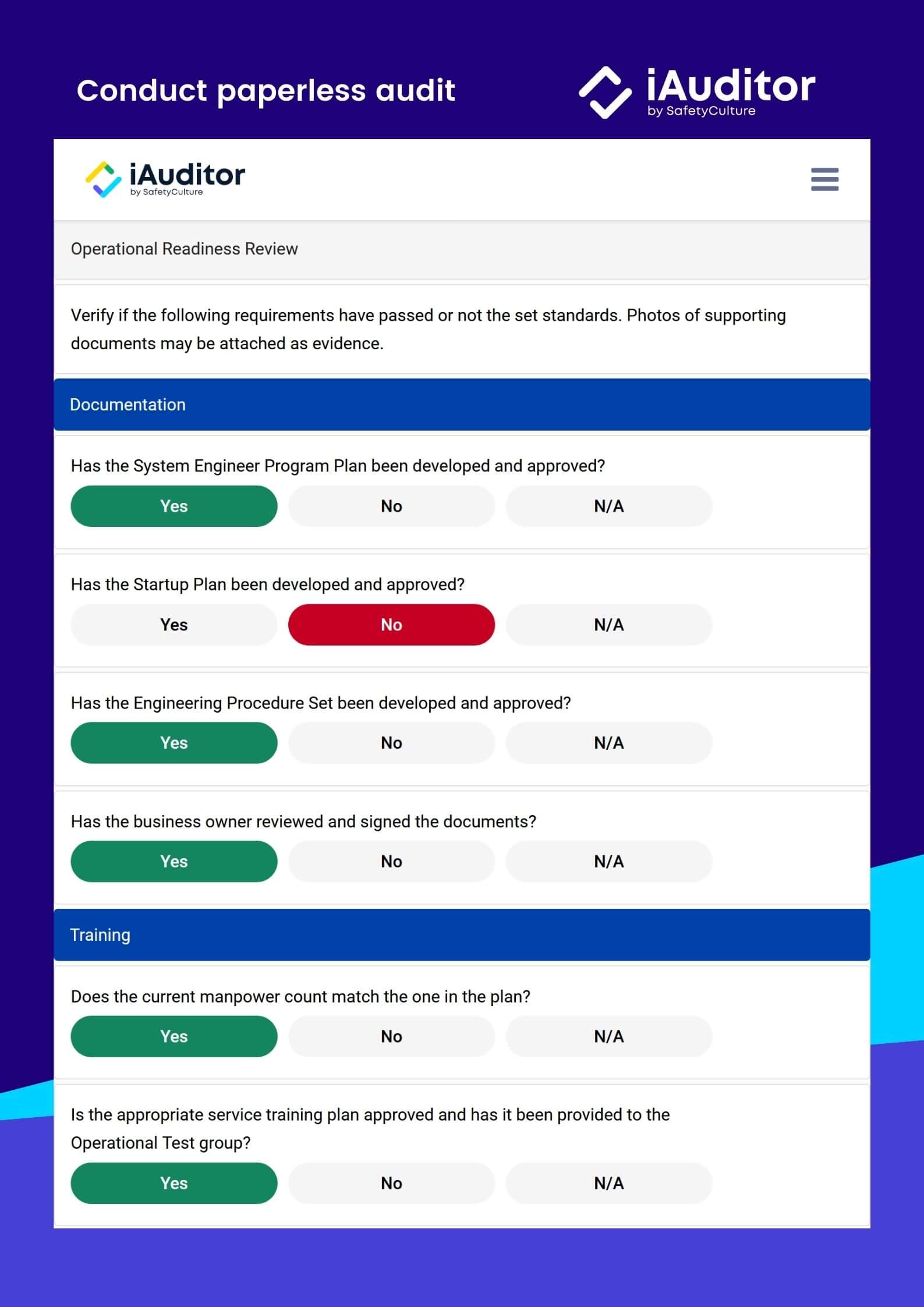 modèle de liste de contrôle de l