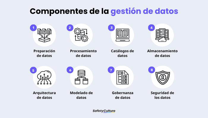 Componentes de la gestión de datos