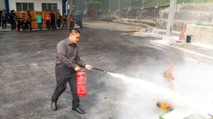 Exercice d’évacuation incendie