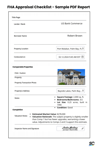 FHA-Appraisal-Checklist-Sample-PDF-Report