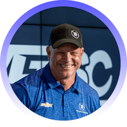 NASCAR 2025: Bristol Section 4 Group 1 Cards 518 Spotlight 3 Icon 1