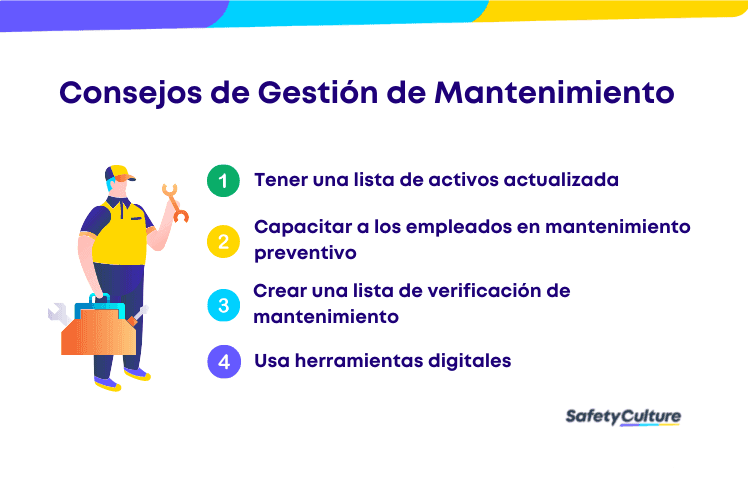 consejos para la gestión del mantenimiento regular